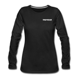 black / S Ekogear Pickleball Team Gear – Women’s Premium Long Sleeve Tee