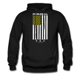 black / S Pickleball Flag - Men's Hoodie