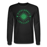 black / S Pickleball Ireland - Men's Long Sleeve Tee