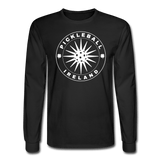 black / S Pickleball Ireland - Men's Long Sleeve Tee