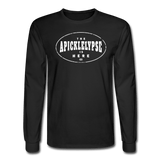 black / S The Apicklelypse is here! - Men's Long Sleeve Tee