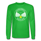 bright green / S Pickleball Nation - Men's Long Sleeve Tee