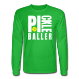 bright green / S Pickleballer - Men’s Long Sleeve Tee