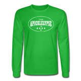 bright green / S The Apicklelypse is here! - Men's Long Sleeve Tee