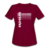 burgundy / S Ekogear Pickleball Pro Team Gear - Women's Performance Tee