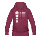 burgundy / S Ekogear Pickleball Pro Team Gear - Women’s Premium Hoodie