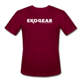 burgundy / S Ekogear Pickleball Team Gear - Men’s Performance Tee