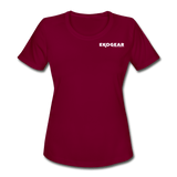 burgundy / S Ekogear Pickleball Team Gear - Women's Performance Tee