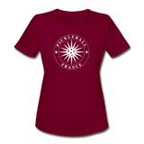 burgundy / S Pickleball France - Women's Performance Tee