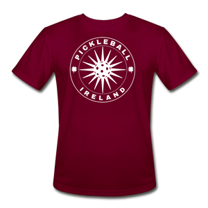 burgundy / S Pickleball Ireland - Men’s Performance Tee