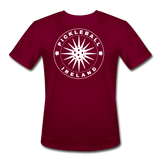 burgundy / S Pickleball Ireland - Men’s Performance Tee