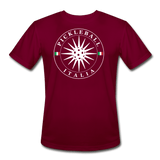 burgundy / S Pickleball Italia - Men’s Performance Tee