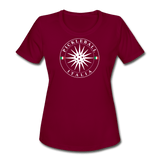 burgundy / S Pickleball Italia - Women's Performance Tee