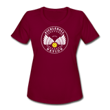 burgundy / S Pickleball Nation - Women's Performance Tee