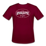 burgundy / S The Apicklelypse is here! - Men’s Performance Tee