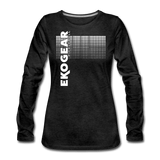 charcoal gray / S Ekogear Pickleball Pro Team Gear – Women’s Premium Long Sleeve Tee