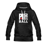 charcoal gray / S I Heart Pickleball - Women’s Premium Hoodie