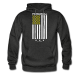 charcoal gray / S Pickleball Flag - Men's Hoodie