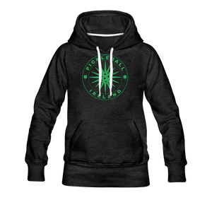 charcoal gray / S Pickleball Ireland - Women’s Premium Hoodie