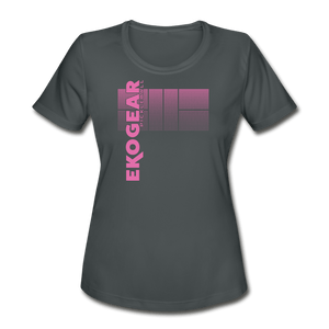 charcoal / S Ekogear Pickleball Pro Team Gear - Women's Performance Tee