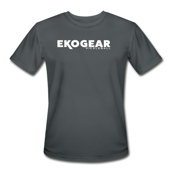 charcoal / S Ekogear Pickleball Team Gear - Men’s Performance Tee