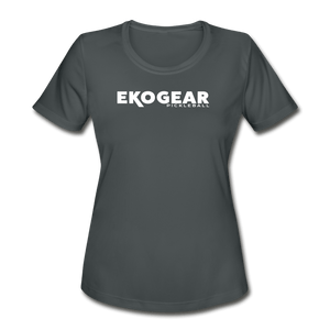 charcoal / S Ekogear Pickleball Team Gear - Women's Performance Tee