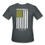 charcoal / S Pickleball Flag - Men’s Performance Tee