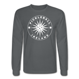 charcoal / S Pickleball Ireland - Men's Long Sleeve Tee