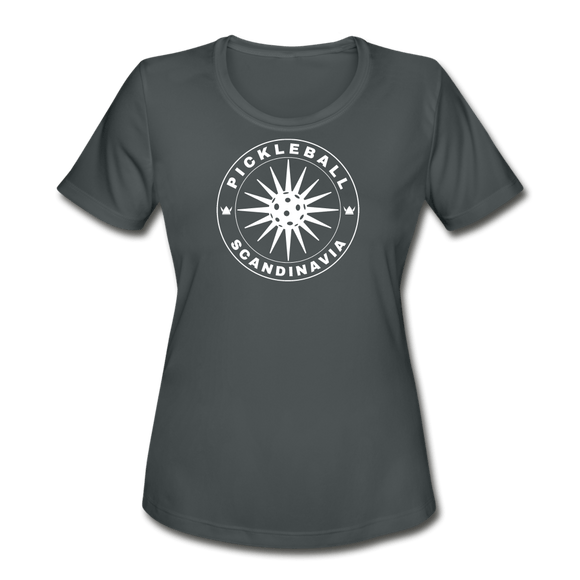 charcoal / S Pickleball Scandinavia - Women's Performance Tee