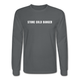 charcoal / S Stone Cold Banger - Men's Long Sleeve Tee