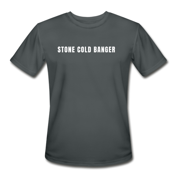 charcoal / S Stone Cold Banger - Men's Performance Tee