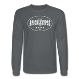 charcoal / S The Apicklelypse is here! - Men's Long Sleeve Tee