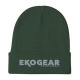 Dark green Ekogear Pickleball Team Gear - Embroidered Knit Beanie