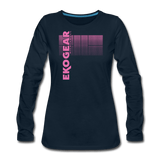 deep navy / S Ekogear Pickleball Pro Team Gear - Women's Premium Long Sleeve Tee