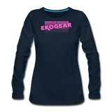 deep navy / S Ekogear Pickleball Pro Team Gear - Women's Premium Long Sleeve Tee