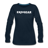 deep navy / S Ekogear Pickleball Team Gear – Women’s Premium Long Sleeve Tee