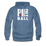 denim blue / S I Heart Pickleball - Men's Hoodie