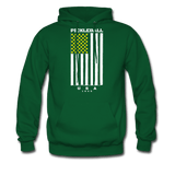 forest green / S Pickleball Flag - Men's Hoodie