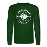 forest green / S Pickleball Ireland - Men's Long Sleeve Tee