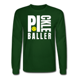 forest green / S Pickleballer - Men’s Long Sleeve Tee