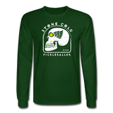 forest green / S Stone Cold Pickleballer - Men's Long Sleeve Tee