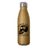 gold glitter Stone Cold Pickleballer - Insulated Stainless Steel Water Bottle