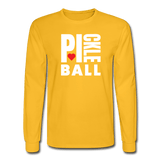 gold / S I Heart Pickleball - Men's Long Sleeve Tee