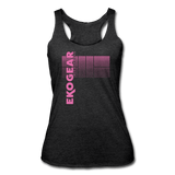 heather black / S Ekogear Pickleball Pro Team Gear - Women’s Tri-Blend Racerback Tank