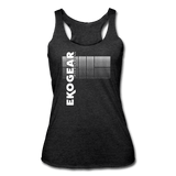 heather black / S Ekogear Pickleball Pro Team Gear - Women’s Tri-Blend Racerback Tank