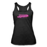 heather black / S Ekogear Pickleball Pro Team Gear - Women’s Tri-Blend Racerback Tank