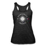 heather black / S Pickleball France - Women’s Tri-Blend Racerback Tank