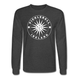 heather black / S Pickleball Ireland - Men's Long Sleeve Tee