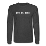 heather black / S Stone Cold Banger - Men's Long Sleeve Tee