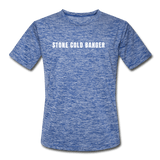 heather blue / S Stone Cold Banger - Men's Performance Tee